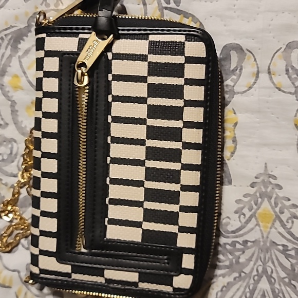 Spartina Leather And Linen Crossbody - Picture 4 of 5